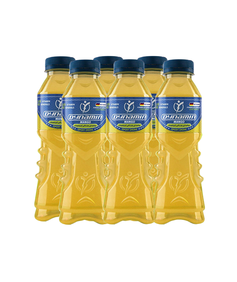 داینامین – باکس ۶ عددی نوشیدنی ایزوتونیک انبه